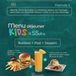 Menu Coco palm Casablanca